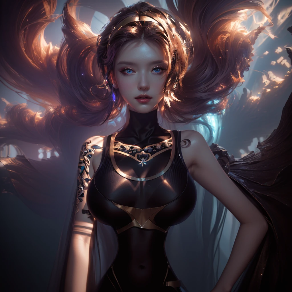 masterpiece, Highest quality, (Highly detailed CG Unity 8k wallpaper), (Highest quality), (Best illustrations), (Best Shadow), Absurd, Realistic lighting, (abyss), Beautiful sparkle, art:PeterMohrBacher,
