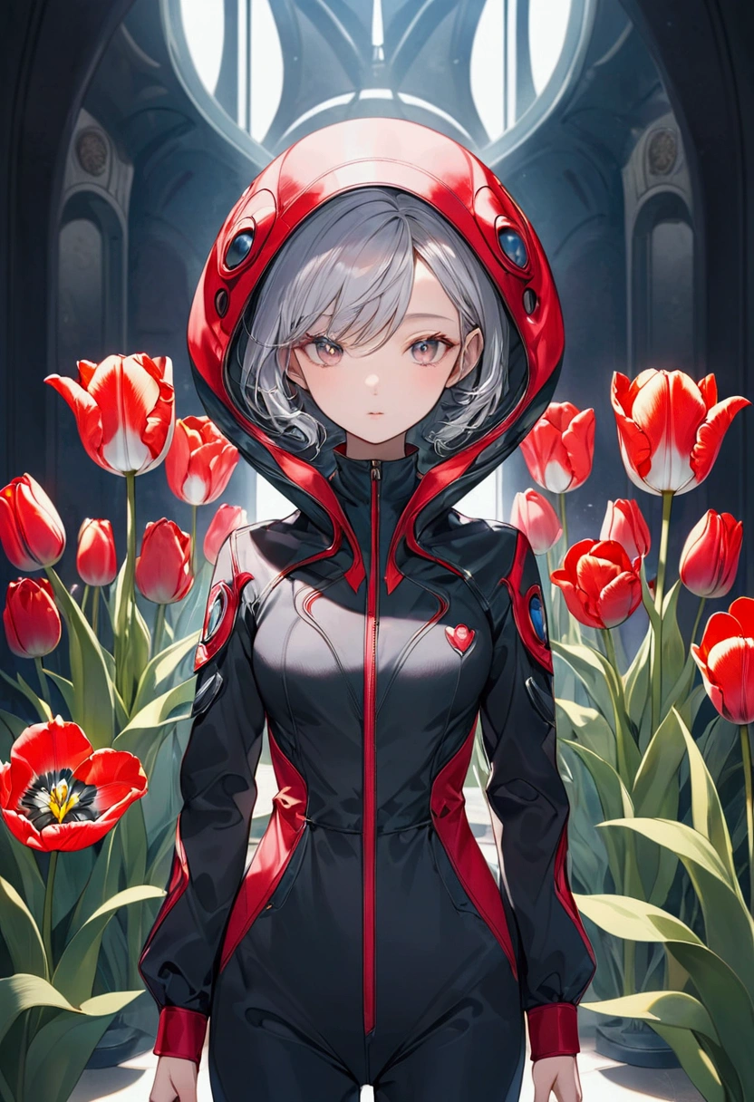 tulip alien with tulip designed  jumpsuits