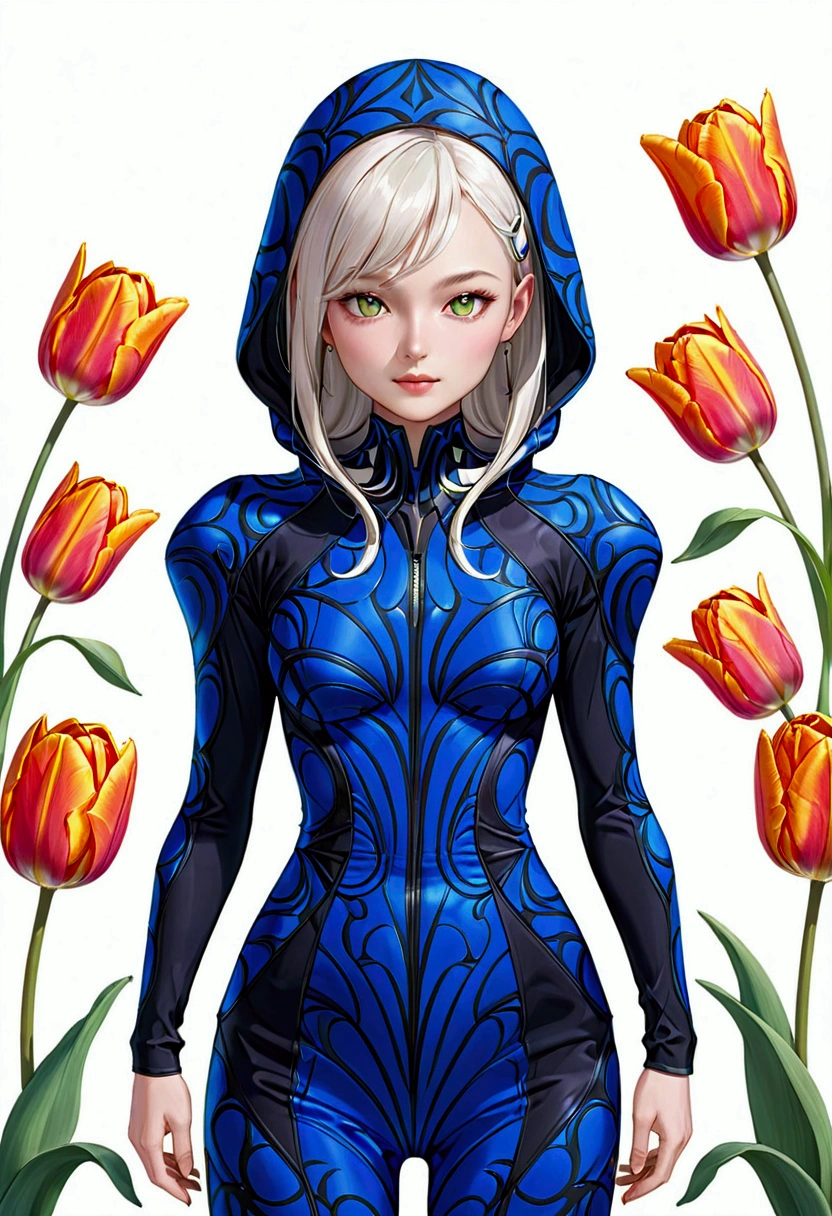 tulip alien with tulip designed  jumpsuits