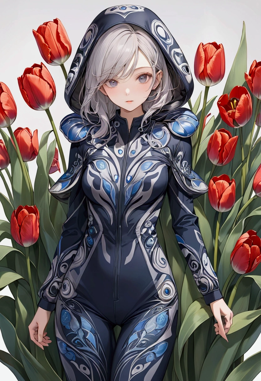 tulip alien with tulip designed  jumpsuits
