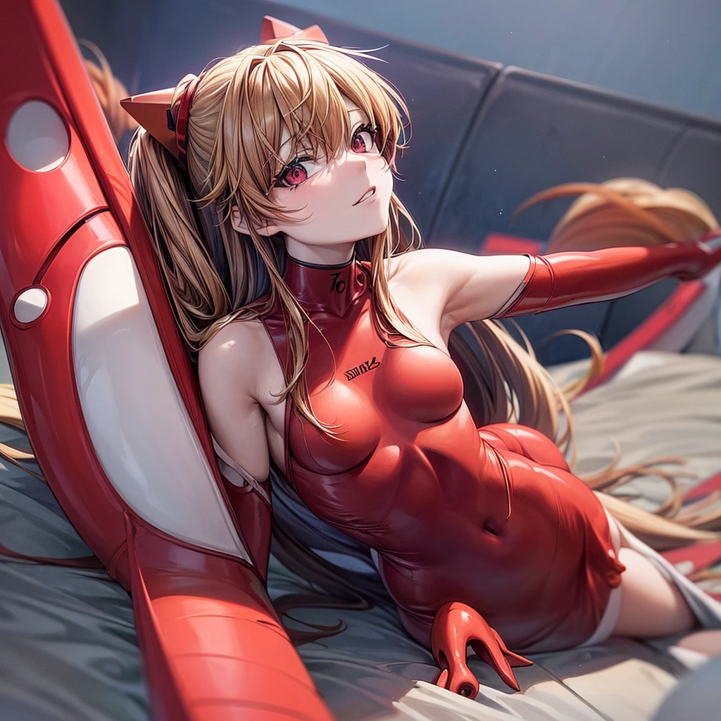 Asuka Langley, desnuda, Gangbang