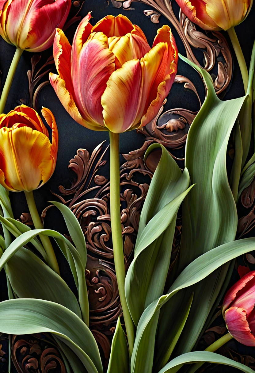 （0807）Today's challenge theme：Tulip