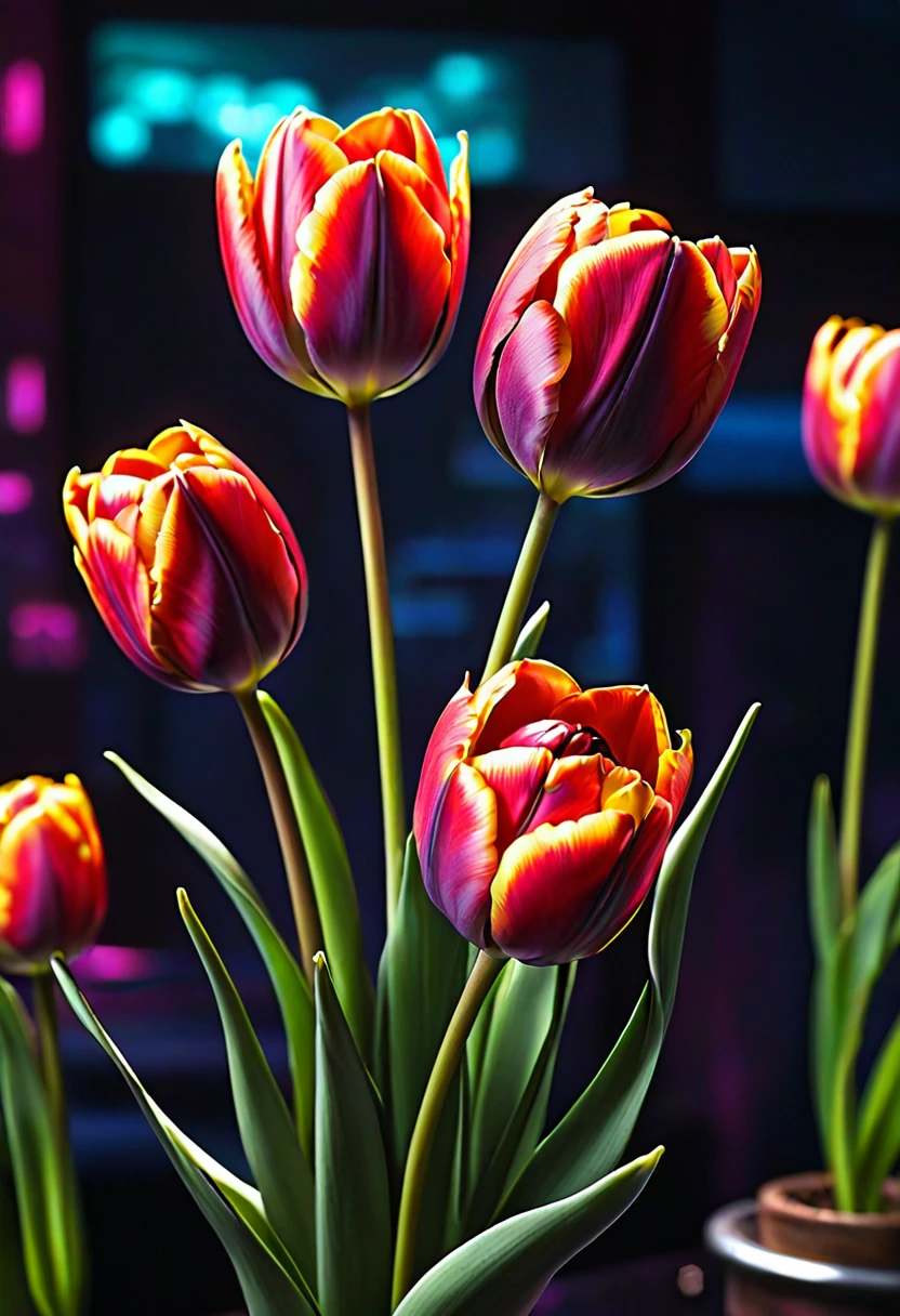 （0807）Today's challenge theme：Tulip