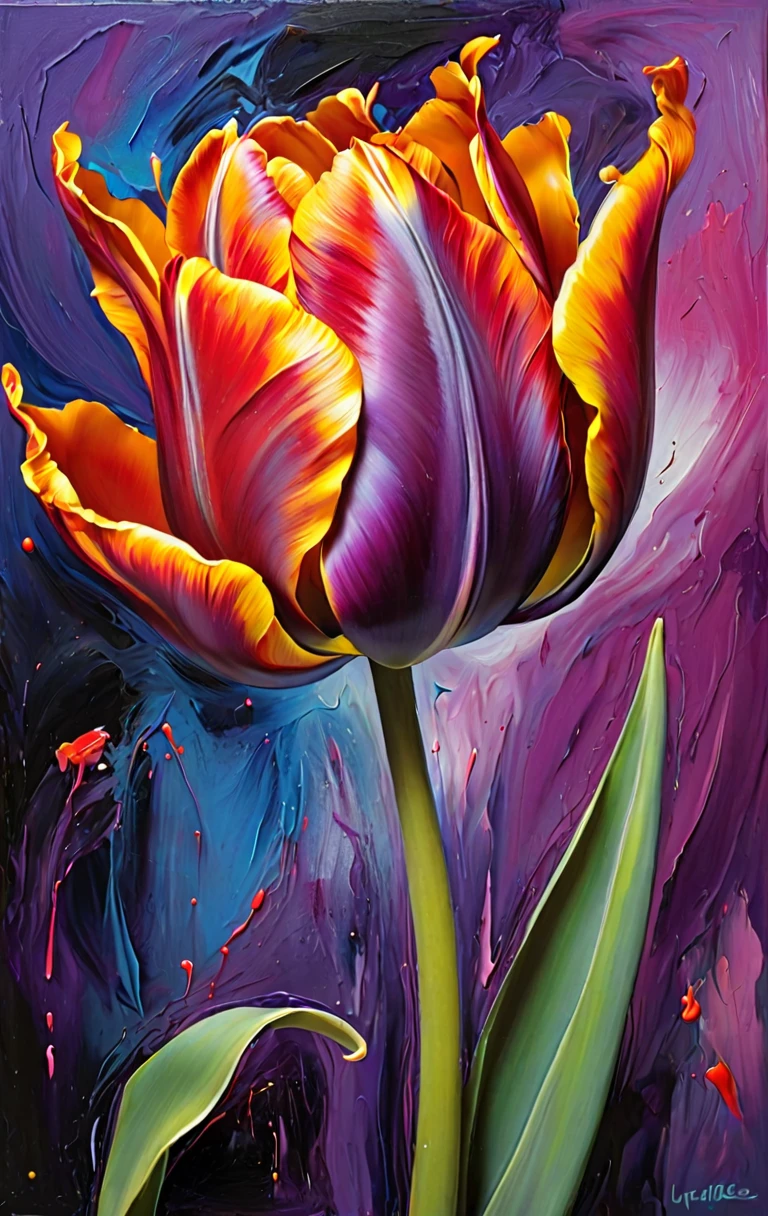 （0807）Today's challenge theme：Tulip