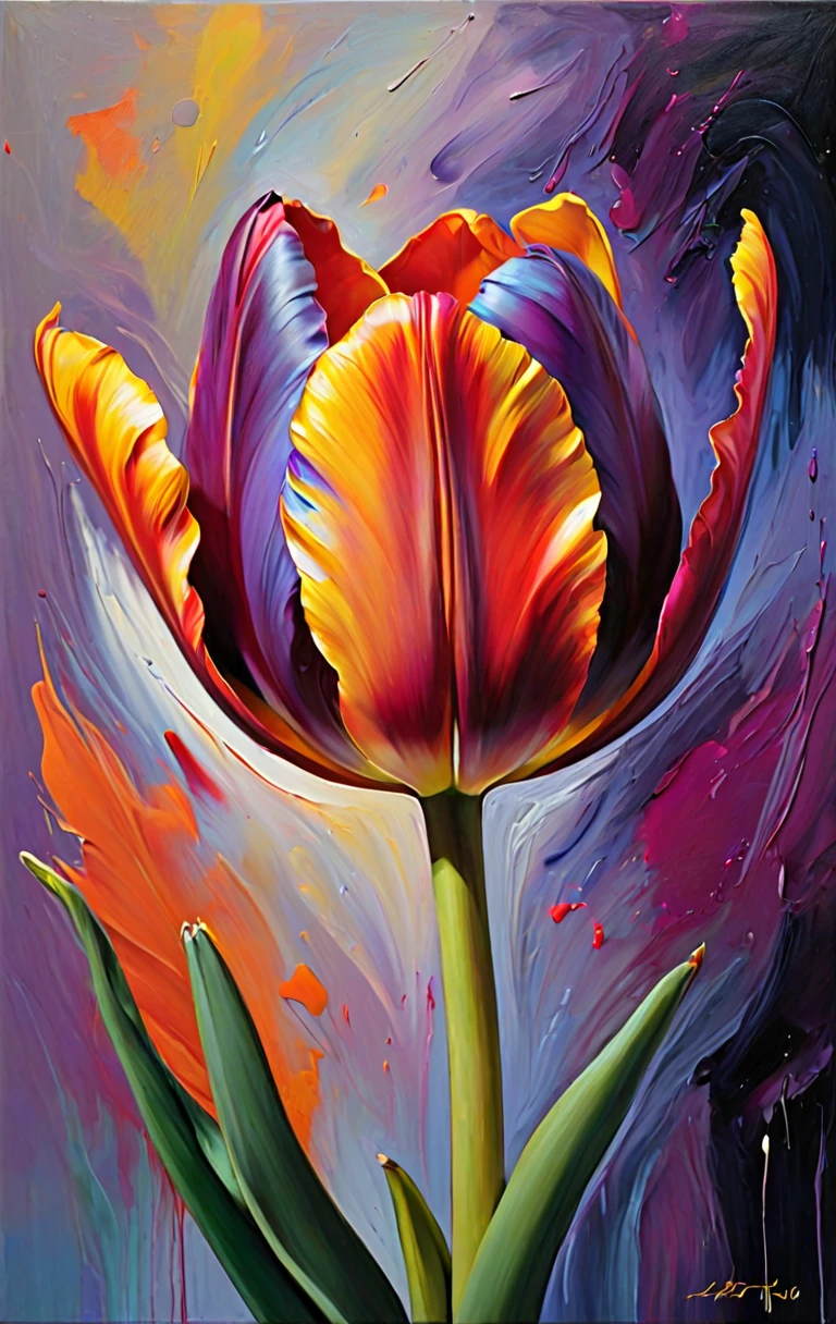 （0807）Today's challenge theme：Tulip