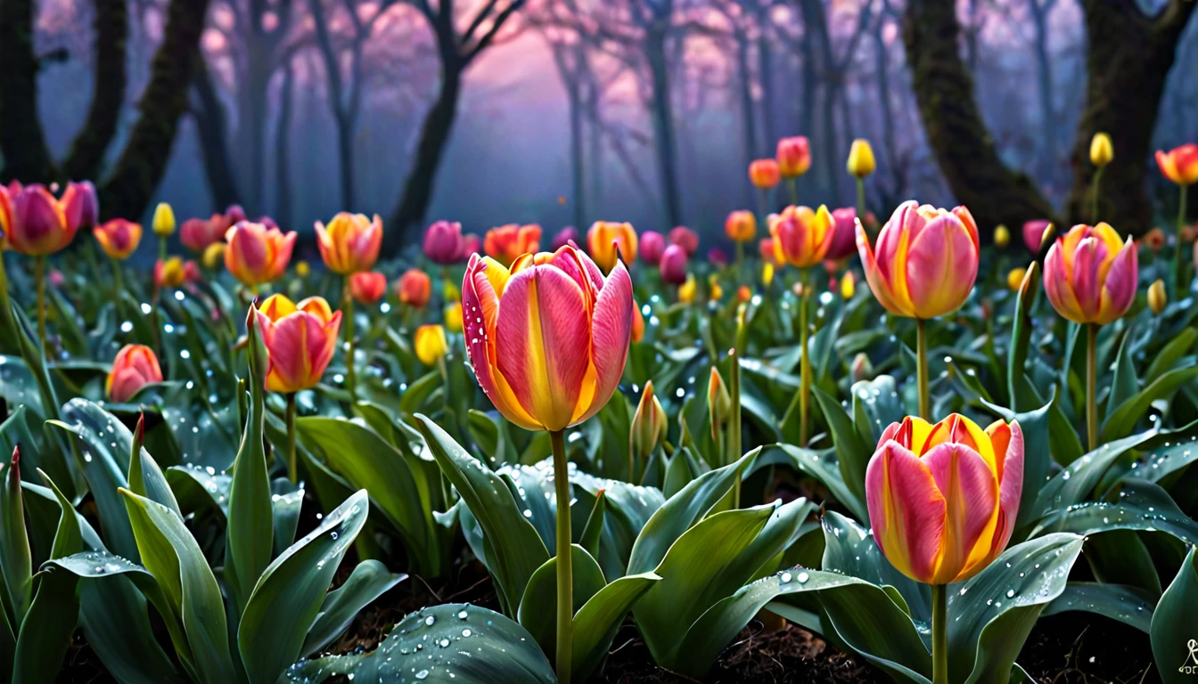 （0807）Today's challenge theme：Tulip