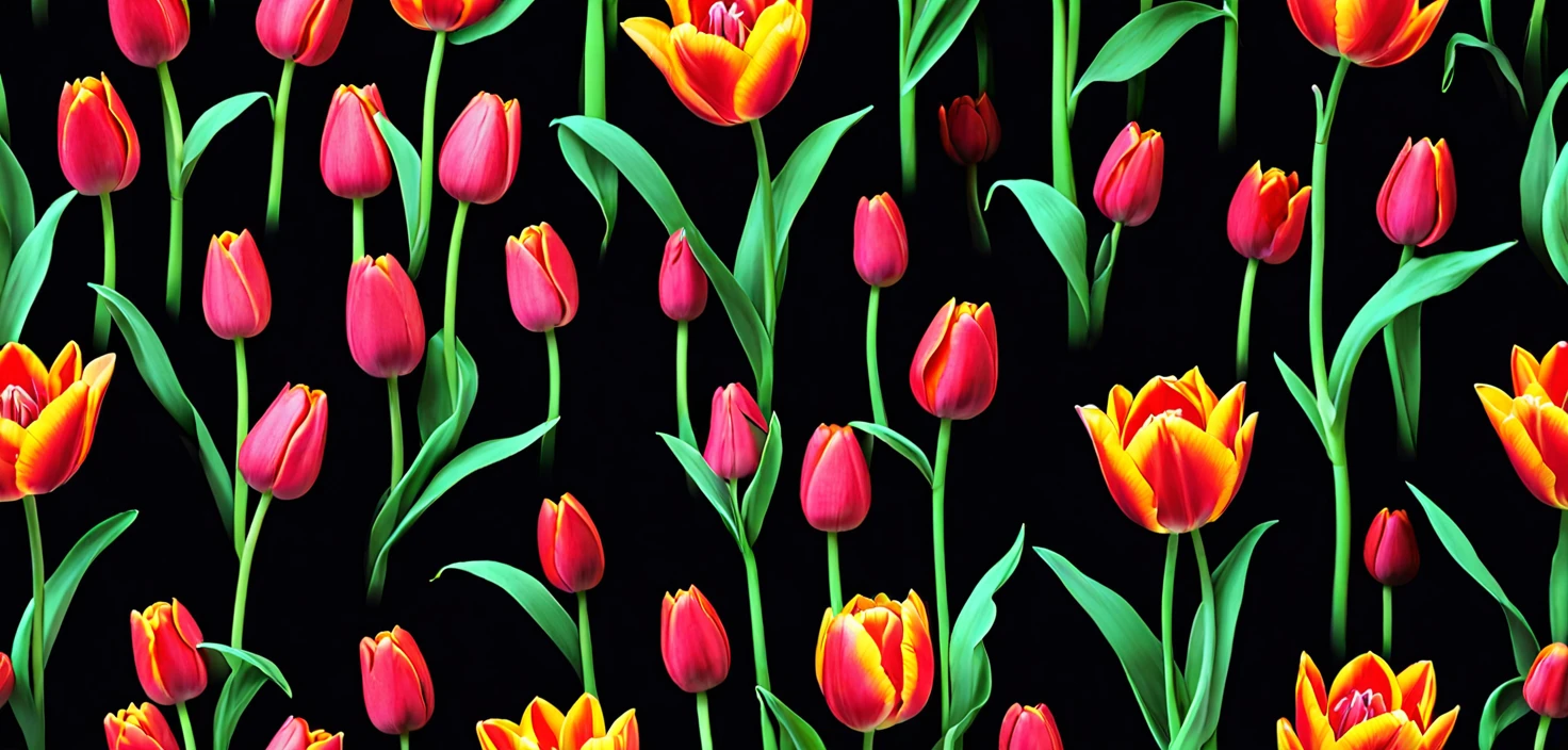 （0807）Today's challenge theme：Tulip