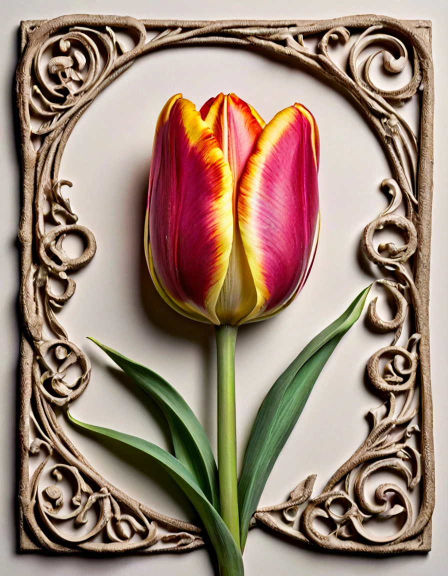 （0807）Today's challenge theme：Tulip