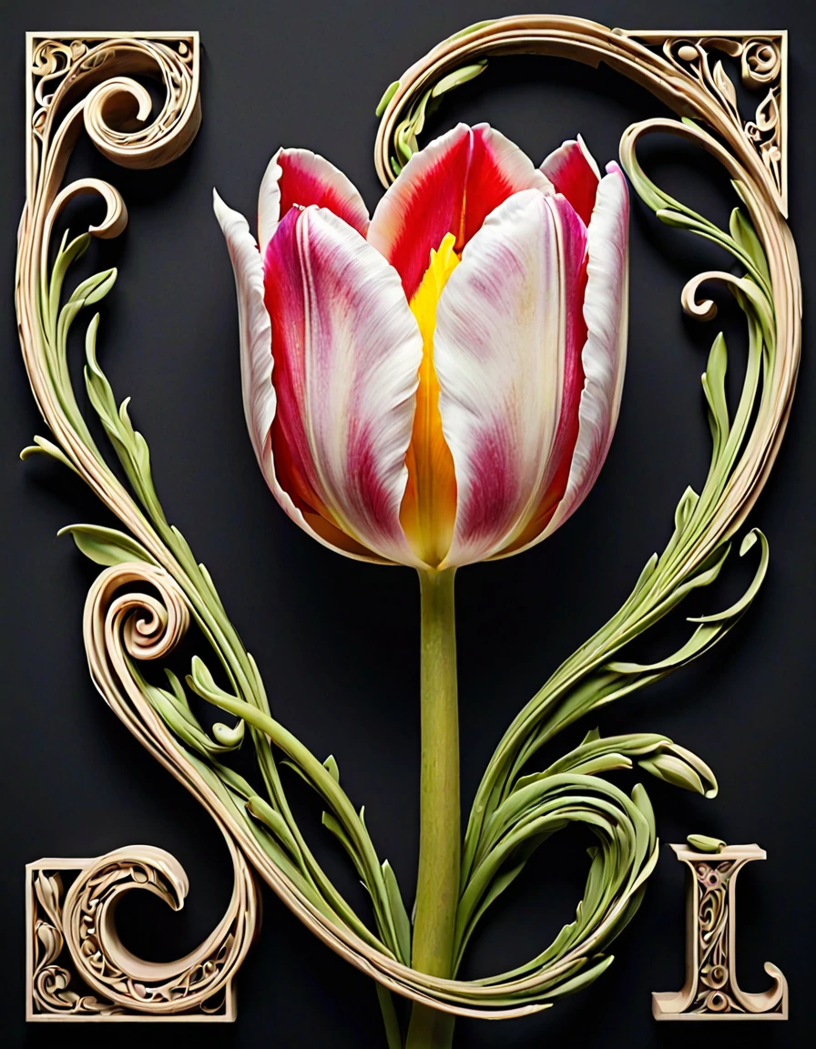 （0807）Today's challenge theme：Tulip