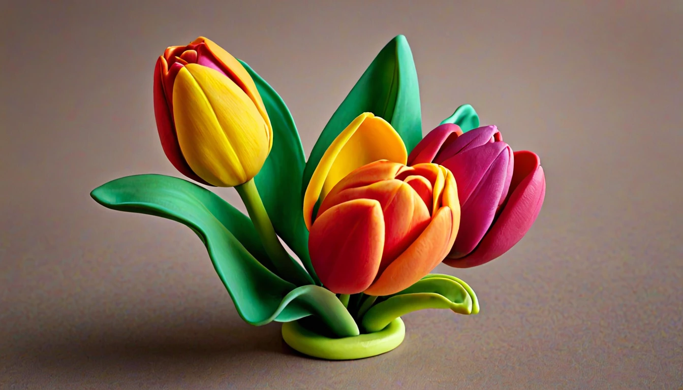 （0807）Today's challenge theme：Tulip