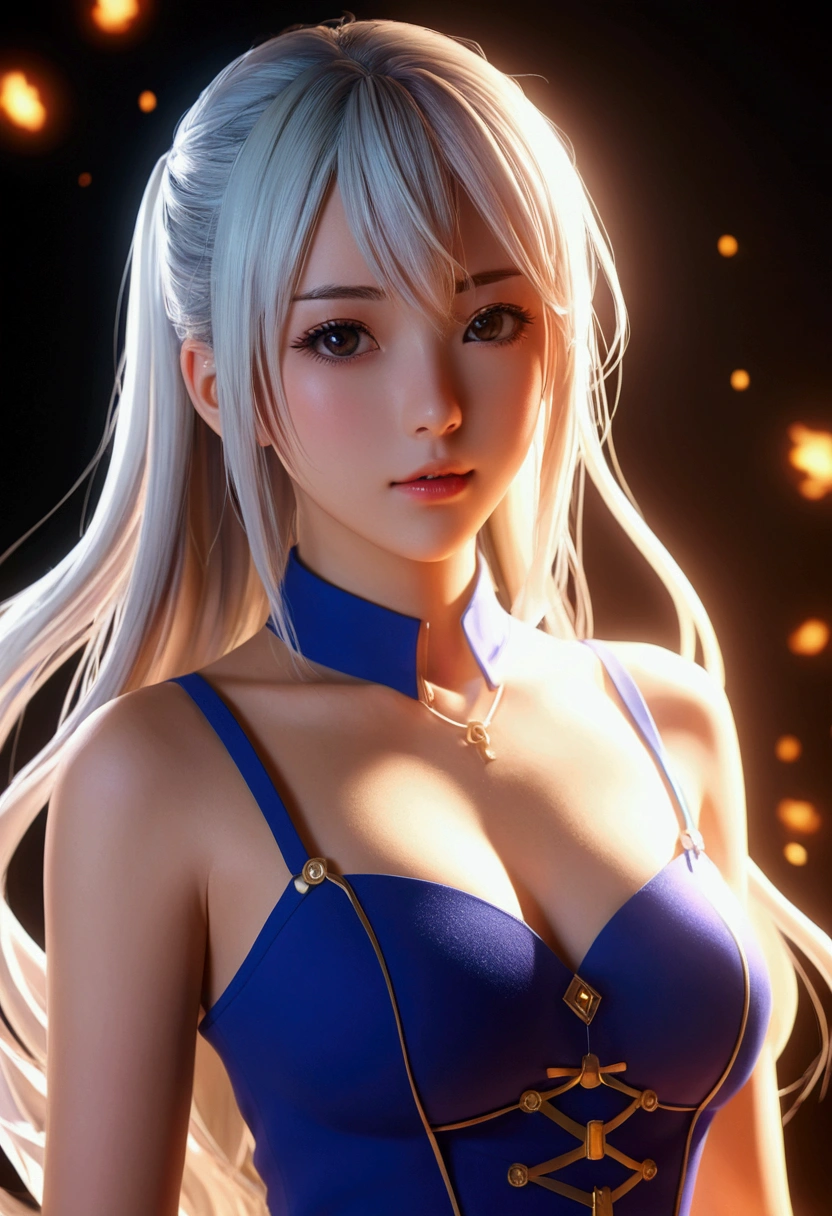 4K resolution beautiful and sexy anime girl