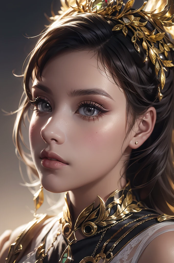 close up beautiful girl