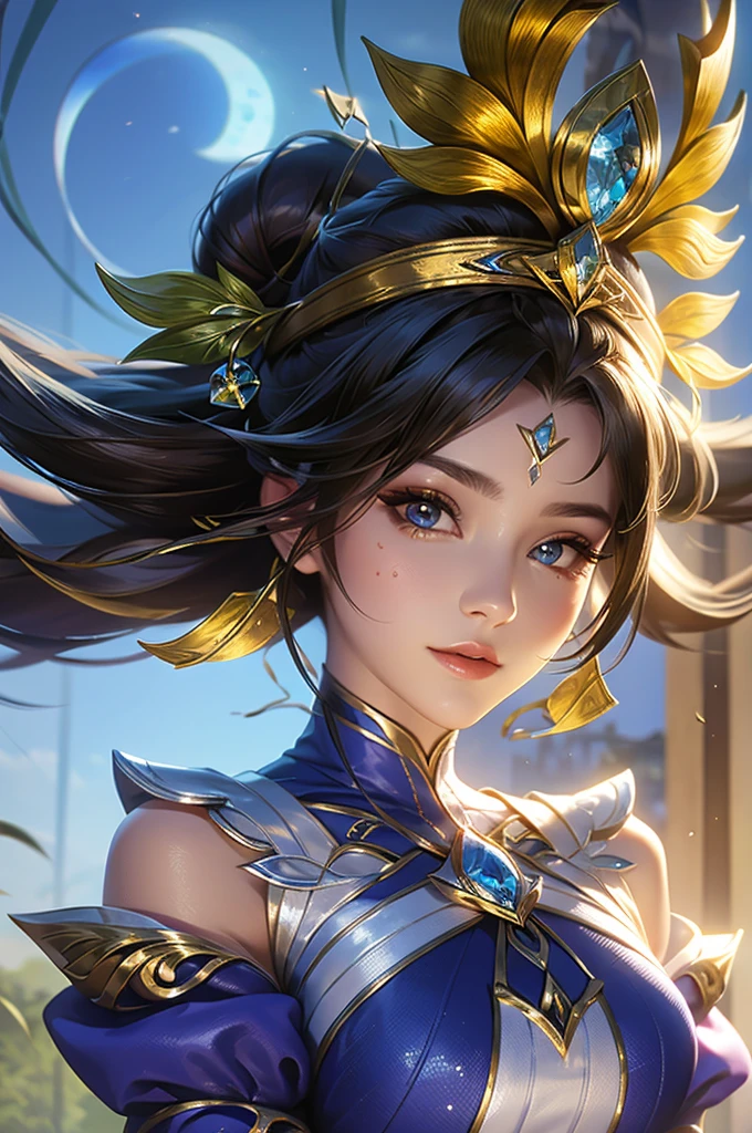 close up beautiful girl