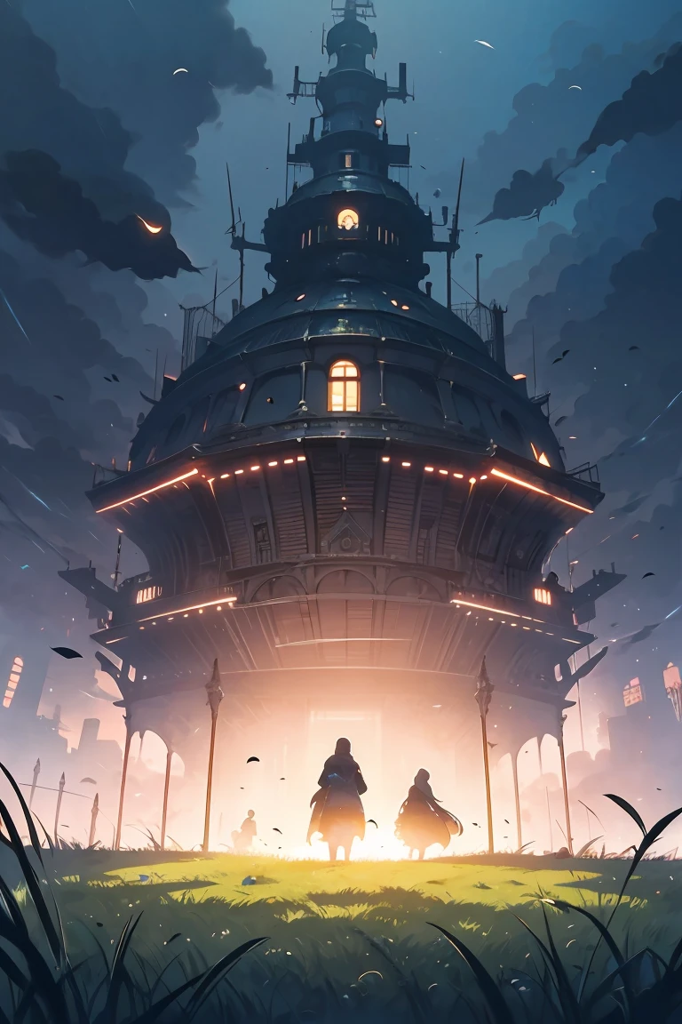 , high detail, warm lighting, volumetric, godrays, vivid, beautiful, trending on artstation, by jordan grimmer, huge scene, grass, art greg rutkowski 