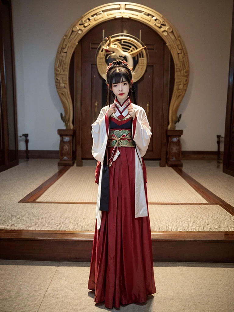 snake,snake妖,Red Lady,Apparition,Wearing hair,Black hair,Oval face,Ancient Chinese Clothing