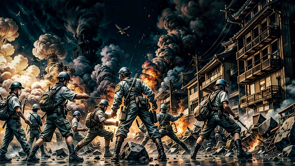 Immigrant riots in Japan