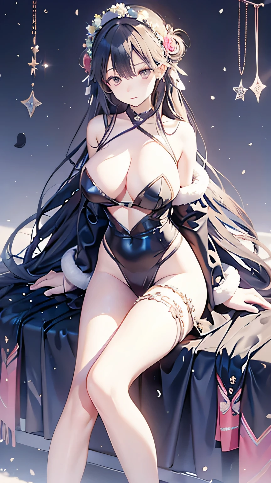 Fox Teacher,Long hair,Added a little flexibility,Rich in layers,Naked,Firm breasts,Full, large,Ring wreath,Foam all over,Slender legs,colorful background