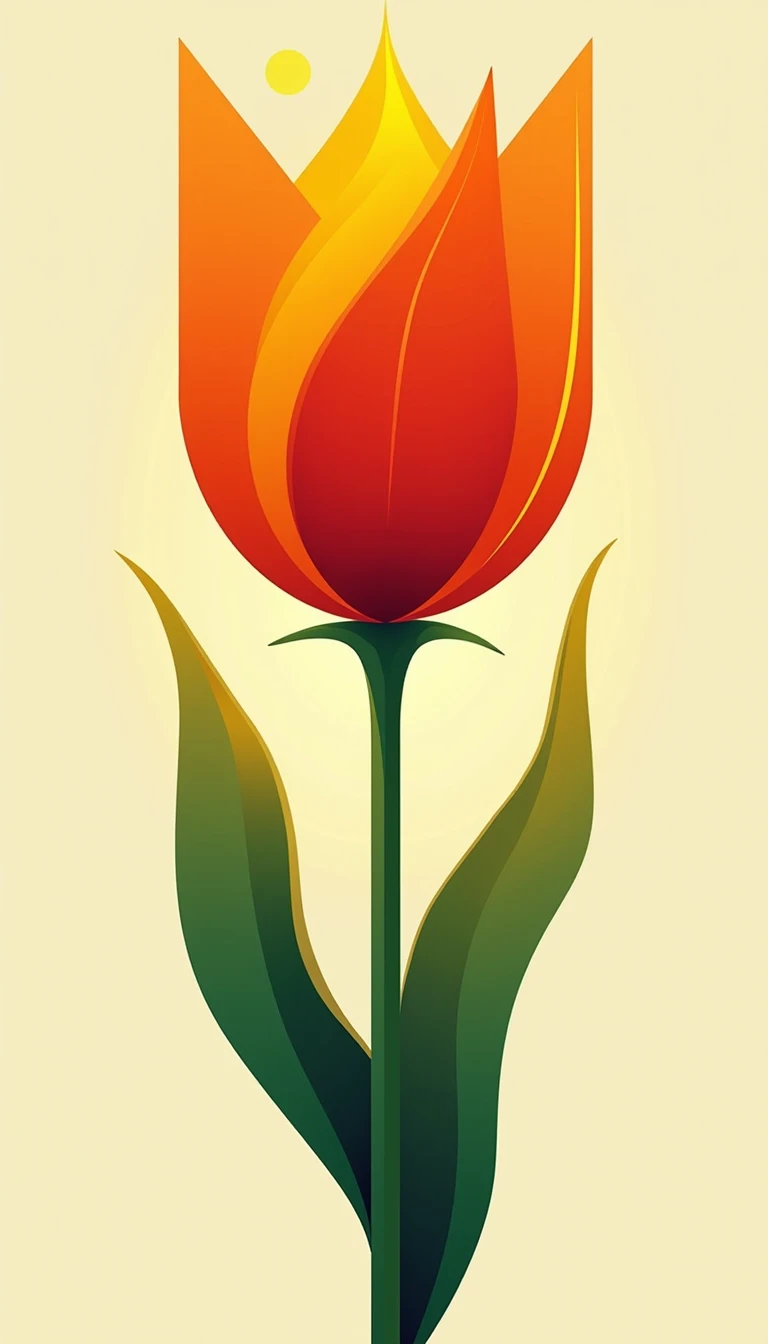 （0807）Today's challenge theme：Tulip