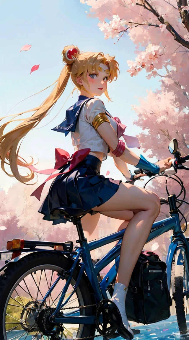 ８ｋ,Realistic Skin Texture、Superrealism、Realistic Photo、A futuristic Japanese female soldier stands amongst rubble、Damaged moss green metal armor、Skull mark painted on armor、Painting of the unit and identification number、Peeling paint、Oil stains、Energy Rifle、fighting spirit、Detailed Description、Dynamic pose
  Realistic portrait of the protagonist of the anime Sailor Moon　(Super detailed,ultra high resolution,detailed background),((2D)),((flat color)),((colorful)),((floating colorful water)),1 girl,alone,looking at the viewer,break　masterpiece, Highest quality, Portraiture, One Girl, (Alice in Wonderland:1.2), Blue clothes, White apron, Blonde, blue eyes, Usagi, Trump, Tea cup, White lace thigh high socks, Miniskirt lift, Dynamic pose,Electro Swing　sailor moon, usagi,bicycle, bicycle basket, riding, solo, basket, 1girl, flower, shoes, water, riding bicycle, petals, outdoors, from side,  cherry blossoms, chinese clothes, dress, white background, long sleeves, full body, riding a bicycle at high speed,(masterpiece), best quality, expressive eyes, perfect face,((((sailor moon)))), usagi,1girl, bicycle, blonde hair, solo, blue eyes, long hair, skirt, blue sailor collar, sailor collar, riding, double bun, , hair bun, gloves, pleated skirt, cherry blossoms, waves, twintails, blue skirt, petals, short sleeves, sailor senshi uniform, serafuku, outdoors, looking at viewer, crescent, white shirt, magical girl, water, sitting, parted bangs, shirt, miniskirt, cloud, hair ornament masterpiece, best quality, Ultra-precise depiction, Ultra-detailed depiction, official art,highres, BREAK, (extremely beautiful face),(high detailed face),beautiful detailed eyes, detailed lashes,(shiny skin), makeup,(blushing face erotic), BREAK, full body, ((toned slim body)),beautiful , toned buttocks, beautiful legs, BREAK, (((nice hands, perfect hands))), ((very beautiful breast)), BREAK, looking at the viewer, (((background that matches the character's situation and colors)))