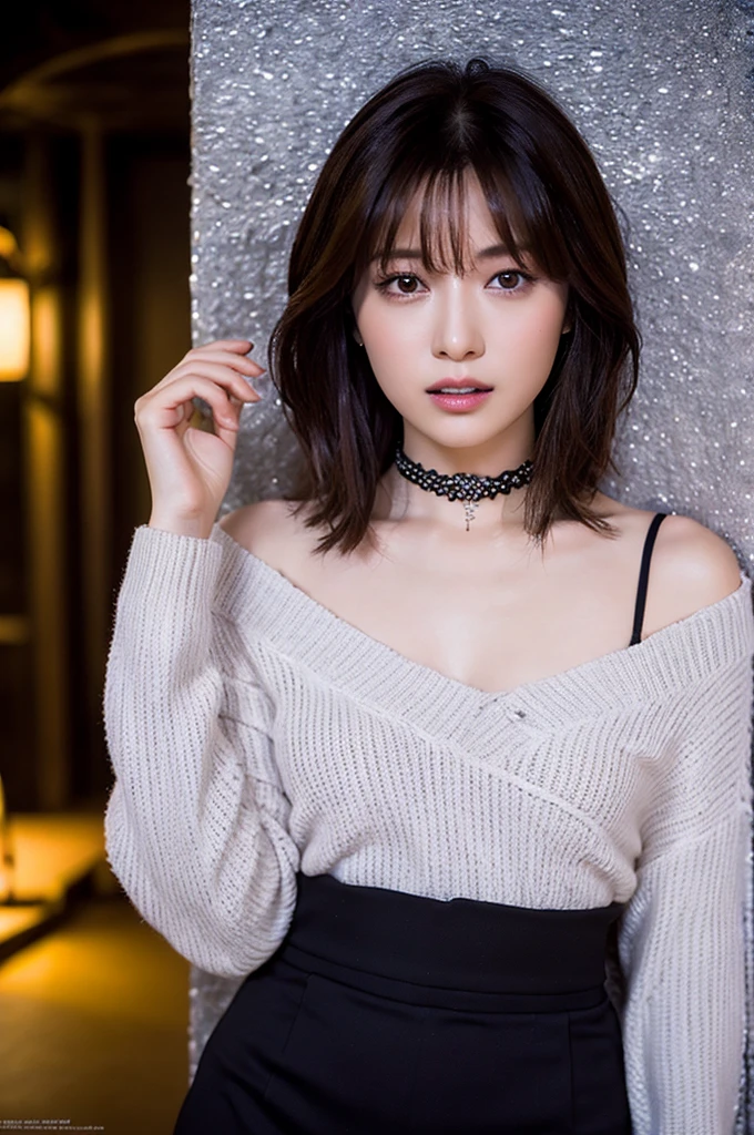 Sexy photos of the most beautiful artwork in the world、short hair、Spread your legs、Cinematic Light、Fantasy、High resolution、Highest quality、Ultra-detailed、Highest quality、masterpiece、（Detailed face）、shirt、Whole Body Ezbian(transparent galaxy) 、choker、Sparkle with neon details (冥界のFantasy)Small glowing butterfly、Jewelry in hair、(Focus on the face: 1.25)、night、Torn mini skirt、a potion on the hip、Mecozi、Cloudy、Reflection of light、Norinobu Shinoyama