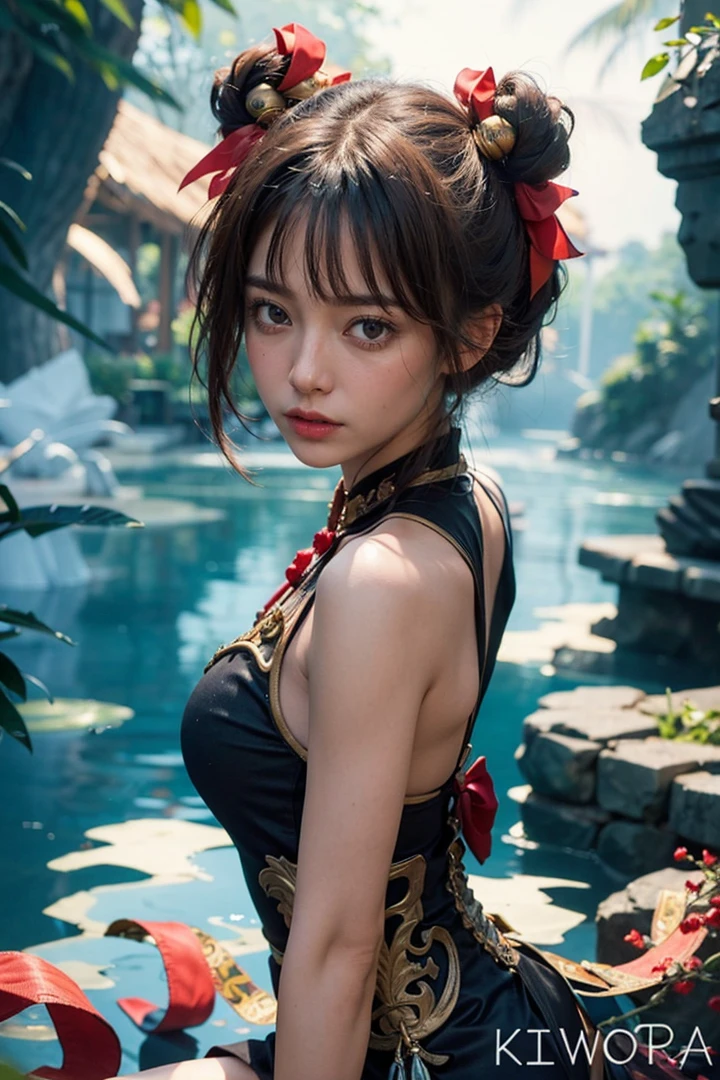 a close up of a girl , detailed hair , big booobs , shadowbringers cinematic, 4 k detail fantasy, a beautiful fantasy empress, game cg, xianxia fantasy, xianxia hero, 2. 5 d cgi anime fantasy artwork, cinematic goddess close shot, ruan jia and artgerm, wow 4 k detail fantasy, hyper-detailed fantasy character, high definition, hyper- detailed,perfect, fantastic, detailed facial and body skin texture, detailed vagina (pussy), detailed eyes . ultra realistic, ultra detailed