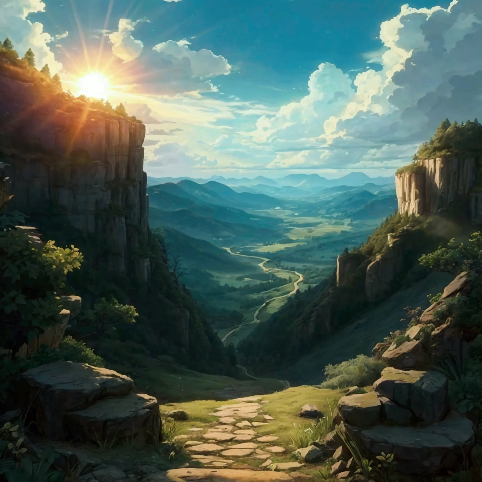 create a 2d RPG battle map with a top view, vista de topo, top-down. A dark, cloudy forest with a clay ridge