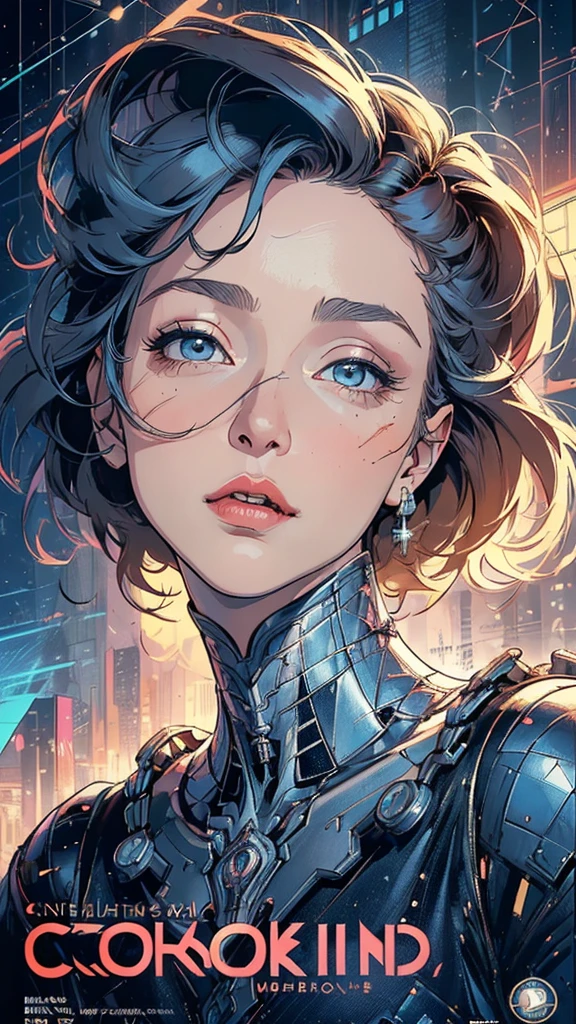 (((masterpiece, highest quality))),(((solo:1.2))),(((1girl:1.2))),32k wallpaper, very detailed, poster, vintage science fiction,(((((geometric cinematic movie poster))))), (bauhaus),(((abstract))),(((mid century modern))),(((((portfolio))))),(((((Close-up))))),(((((bust up))))),((((more various angle)))),(((highlight))),Vast landscape,(((complete. detailed face))),(((Extremely talented))),(((most complecated machine))),Colorful color scheme,(((((detailed crooked huge chin)))),((((very slumped jaw)))),