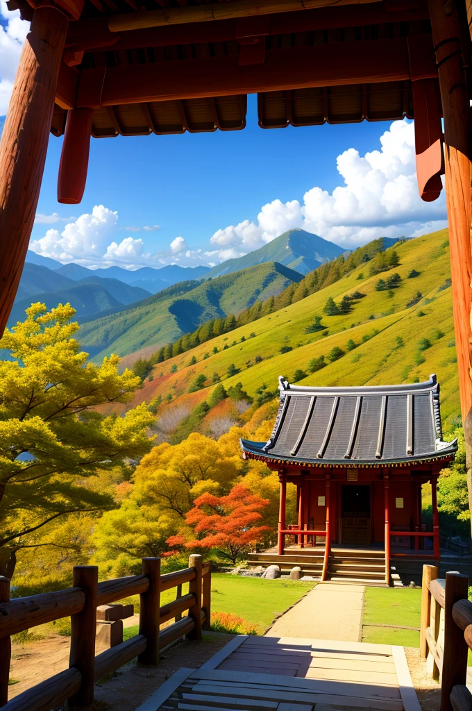Western Temples、bright、Real、landscape