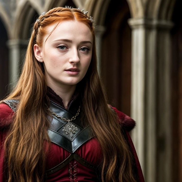 ((best quality)), ((masterpiece)), (detailed), Sansa Stark, first anal penetration