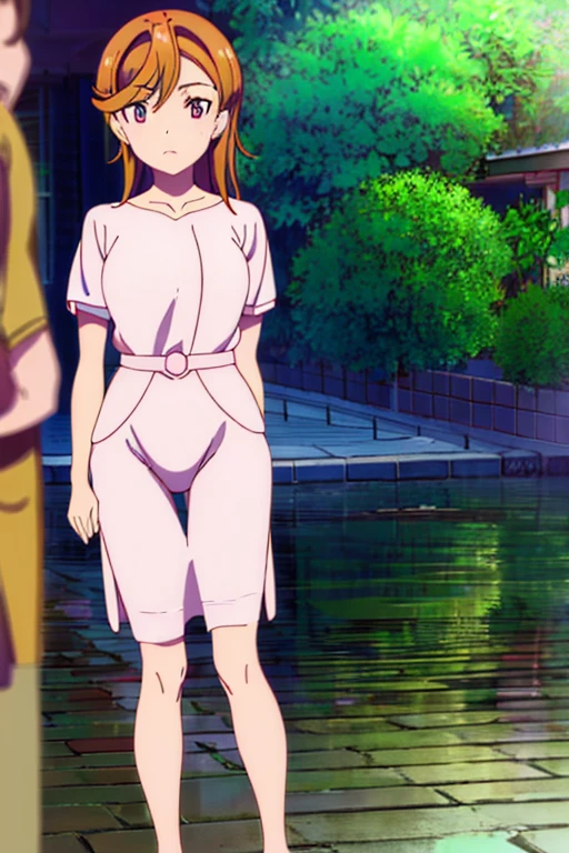 Chizuru Ichinose (Chizuru Ichinose) /Anime,sueur des aisselles,la timidité,clair,exposition élevée,Me faire lécher les aisselles,Ses bras sont liés et il est suspendu à une corde,Un homme lui tripote les seins,Assis les jambes croisées,tout le corps,Corps mince,aux seins nus,Les mamelons sont dressés
