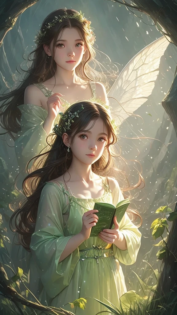 myth　Picture book illustrations: angels and fairies