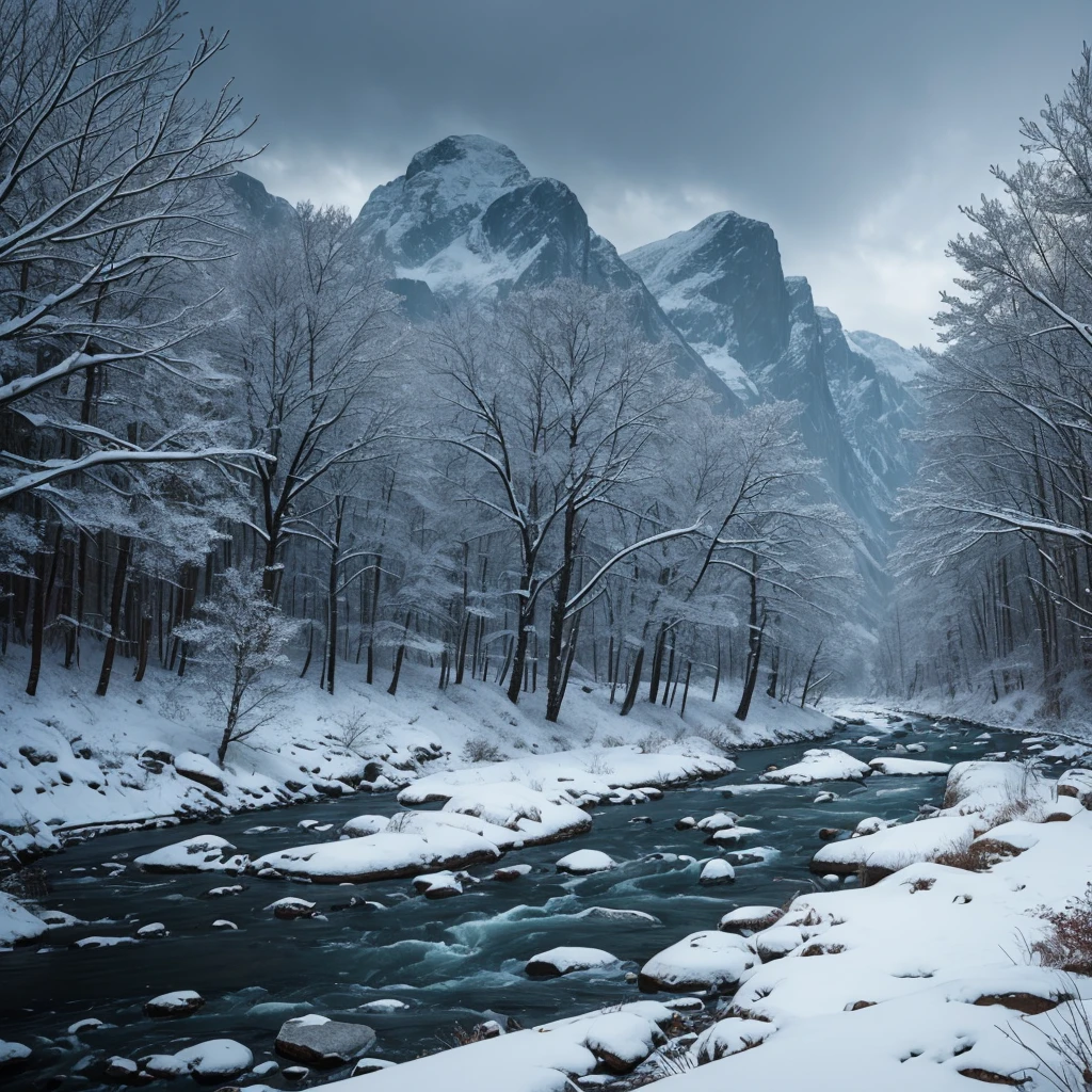silver snowfall, blood river