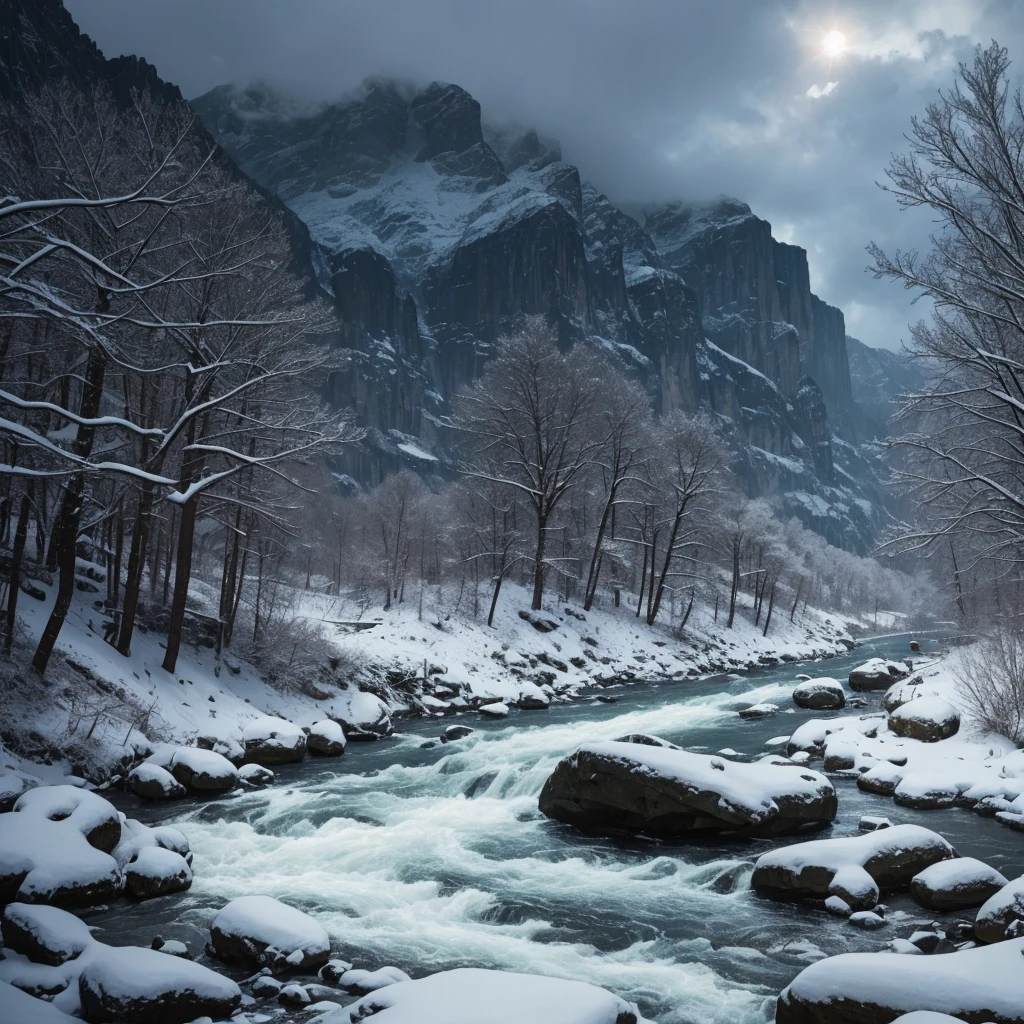 silver snowfall, blood river