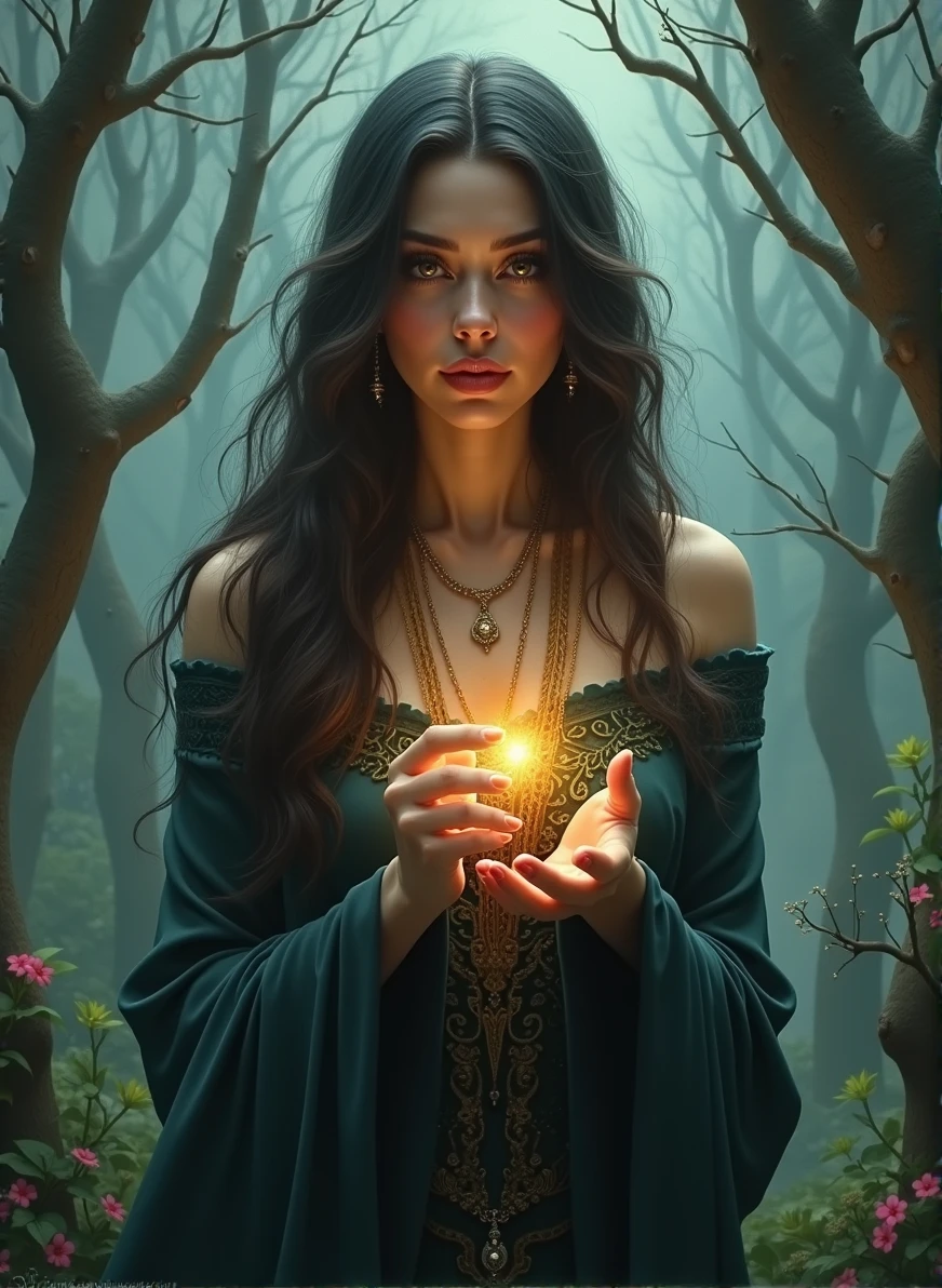Beautiful witch