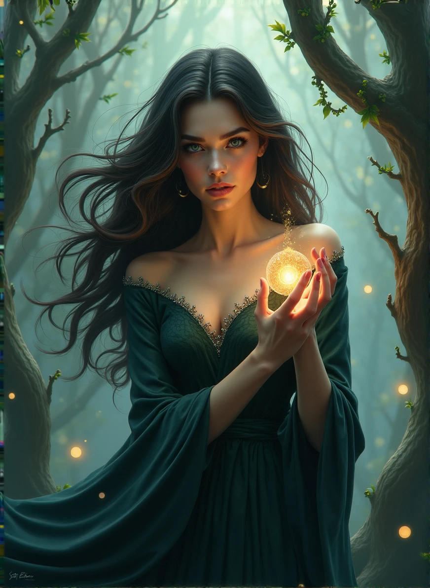 Beautiful witch