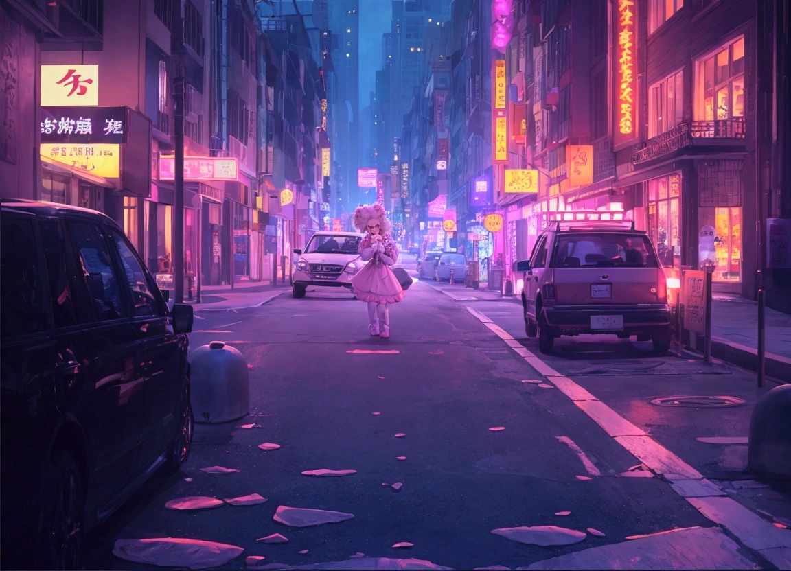 A white poodle，big ear，Pink bow on chest，Carrying a small bag，Shoulder bag，High-spirited，Hold your head high，your tail，Limbs with dense hair，ue5 render，3D Rendering，8k，Anime style，Hand-drawn style，Rich details