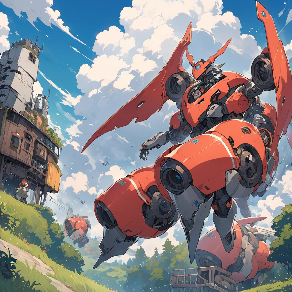 Ghibli, Mechanical life forms