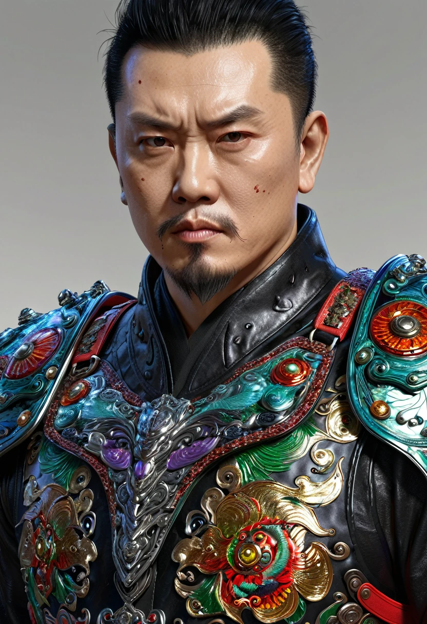 bad guy, 8k, hyper detailed, Art informel, dong yuan