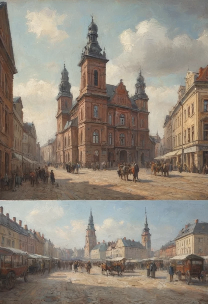 imagine the city of Zdunska-Wola (Lodz), Poland, in the year 1894