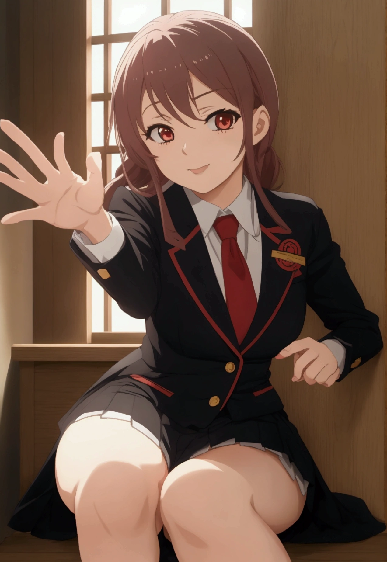 Reina Kosaka blazer anime School