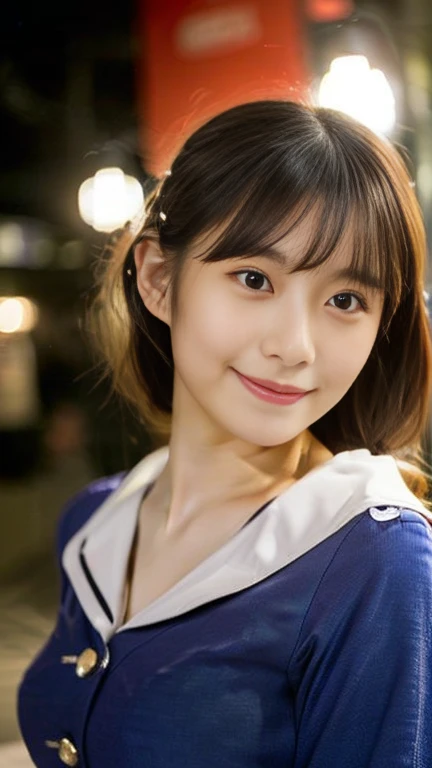 (1 girl, (The buttons on the front of her blouse are undone.:1.2), Beautiful Japanese actresses,
(RAW Photos, highest quality), (Realistic, Photorealistic:1.4), masterpiece,
Very delicate and beautiful, Very detailed, 2k wallpaper, wonderful,
finely, Very detailed CG Unity 8k 壁紙, Very detailed, High resolution,
Soft Light, Beautiful detailed girl, Very detailed目と顔, Beautiful and detailed nose, Beautiful and detailed, Cinema Lighting,
BREAK
(Snowy night Tokyo 1.4), City lights,
Perfect Anatomy, Slender body, Medium breasts, kind smile, zoom-in face to waist, candid shot, medium shot or cowboy shot, bokeh, SFW)
