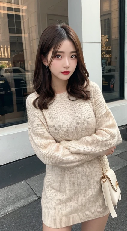 Knitted dress