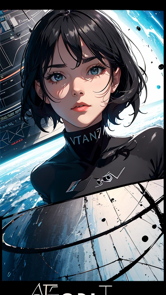 (((masterpiece, highest quality))),(((solo:1.2))),(((1girl:1.2))),32k wallpaper, very detailed, poster, vintage science fiction,(((((geometric cinematic movie poster))))), (bauhaus),(((abstract))),(((mid century modern))),(((((portfolio))))),(((((Close-up))))),(((((bust up))))),((((more various angle)))),(((highlight))),Vast landscape,(((complete. detailed face))),(((Extremely talented))),(((most complecated machine))),Colorful color scheme,(((((vantablack)))))