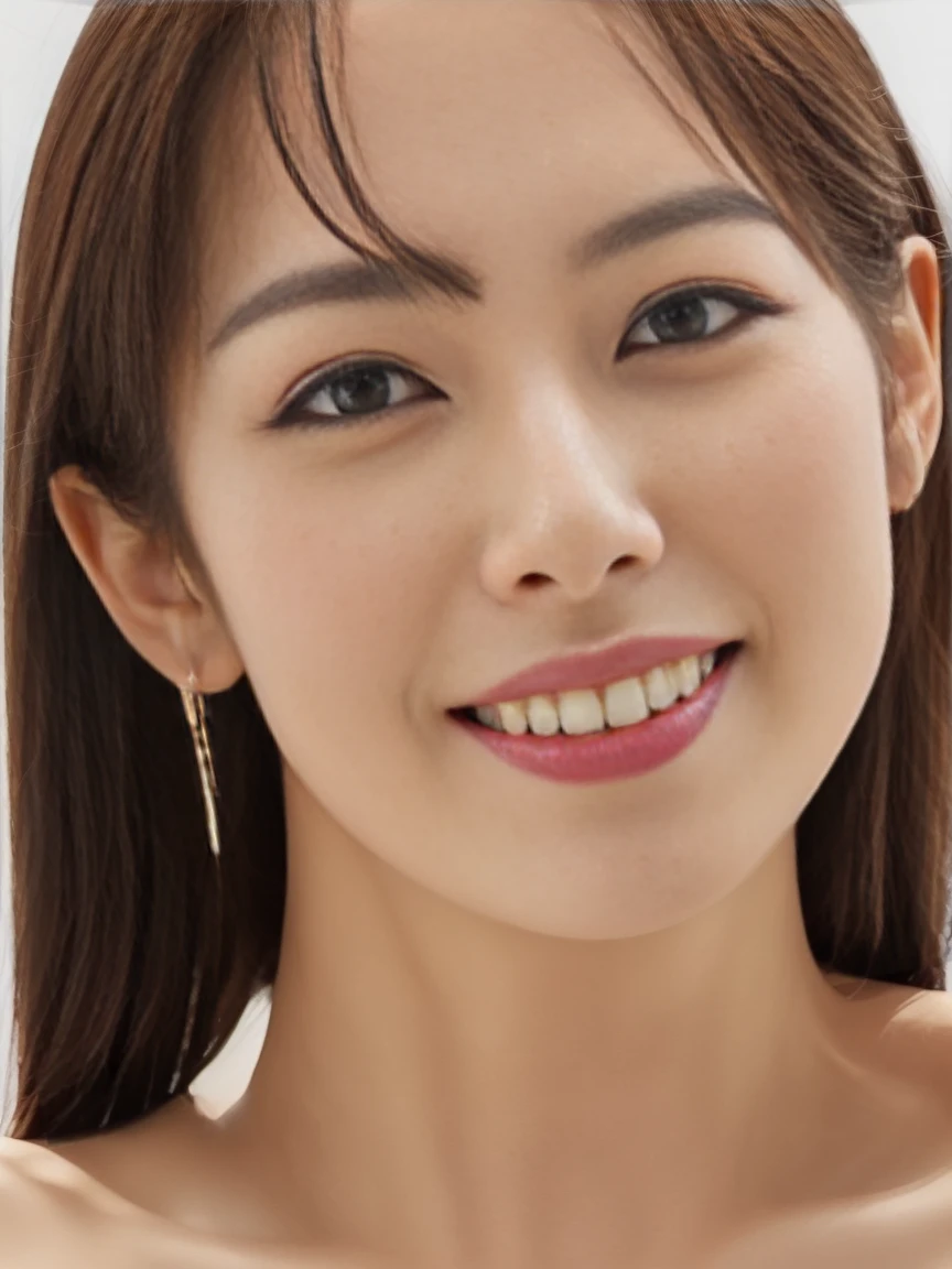 Mature attractive woman、people々、Chubby、Large Breasts、Laughter、Water Cottage、((Highest quality, 8k,)), Browsing Caution, Heavy chest,Accurate手足, (masterpiece:1.3), Realistic, photo-Realistic, RAW Photos, Beautifully detailed face, Perfect body, Beautiful Face, Accurate, Anatomically correct,Natural neck length, (Beautiful Hそしてs), (Fair skin:1.2), (Highest quality:1.4), finely,(とてもBeautiful Faceのディテール), (Big Breasts:1.4),フルnude、Fashion model posing、nude、thin、Are thin、Hips、thin脚、Crotch opening、Spread your legs、フルnude,Exposing her breasts、naked、, (Bright light:1.2), (Improvement of quality:1.4), (Highest qualityのリアルテクスチャスキン:1.4), Detailed eyes, finely描かれた顔, (smile:0), (Enhance the mood of your body line:1.1), (Enhances the beauty of skin texture.:1.1)、Making a peace sign with both hands towards the camera、topless