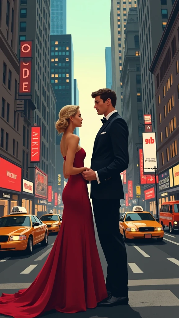 Wall Street,A couple,British dress,Movie Posters