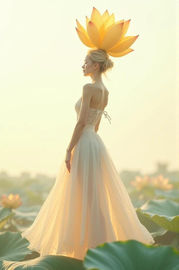  
full length, graceful figure, Beautiful legs, dance pose, brunette, Beautiful face,  light white tones, Esbian Full Body, White background, daylight, Efeito de Luz, minimalist, Solar, pure tenderness, soft lighting, Realism, woman, which (collarbone, shoulders) posing with his back (prays and stands) on a super-giant petal of a dark blue iris flower with double and long petals (petals made of thin, soft gauze cloth, full background of many flowing transparent blue petals, floating flower, in her hand there is a long stem above her head, huge giant blue iris flower, over her head,  Smoke effect, fog, mixed with blue iris petals), fluffy skirt made of blue iris flower petals,, ((ss-through)). ReV Animated