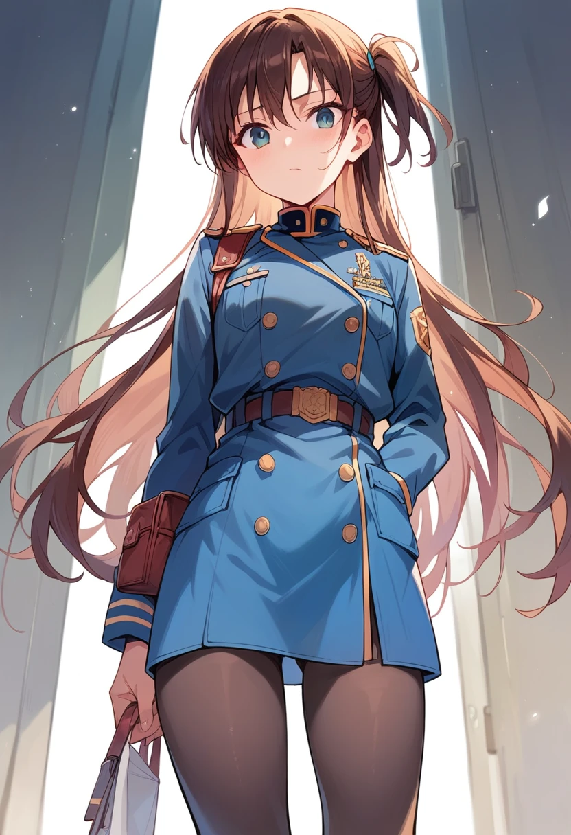 Highest quality, Ultra-high resolution,Kisaragi Chihaya,uniform,17 years old,