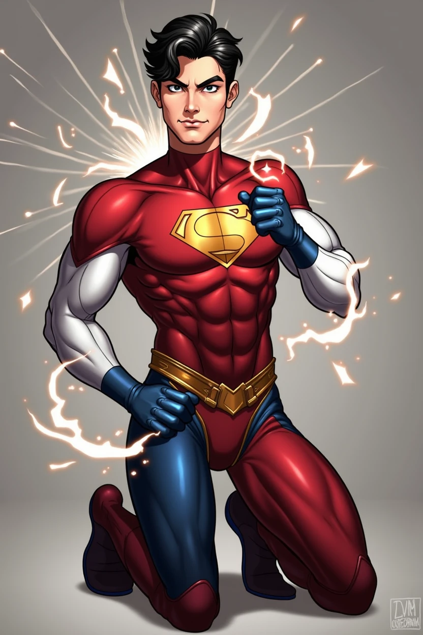 Black HairBeautiful BoyHandsomeSuperherodefeat