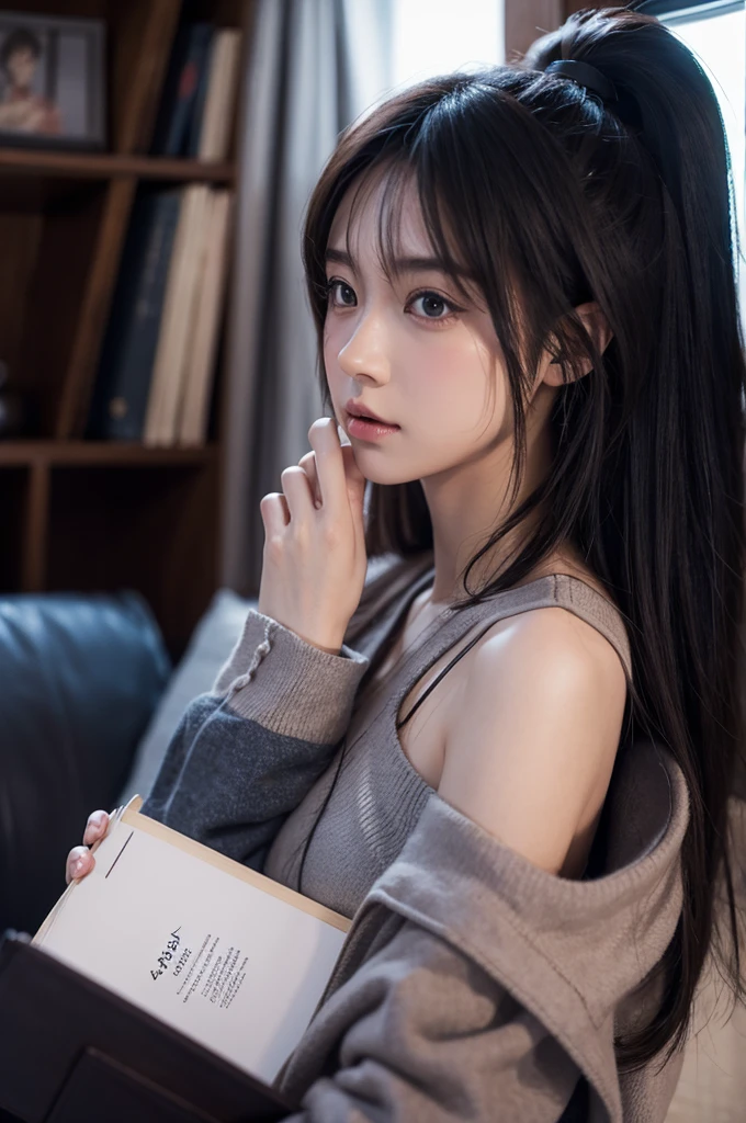 /imagine a book cover of anime