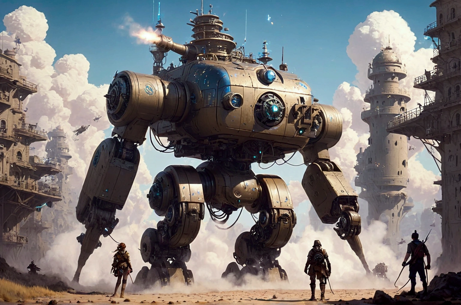 Dynamic Combat Mechs,Dieselpunk